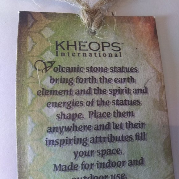 Volcanic Stone Incense Holder  Black Hand lotus flower - Picture 8 of 16